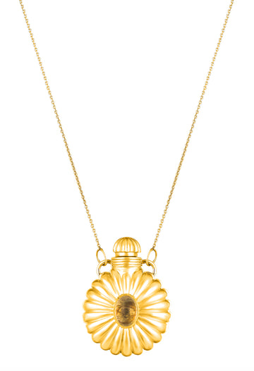 Taputi Bottle Pendant Necklace - 18K Gold Vermeil