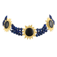 Persian Sun Statement Choker Necklace
