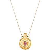 Taputi Bottle Pendant Necklace - Sterling Silver