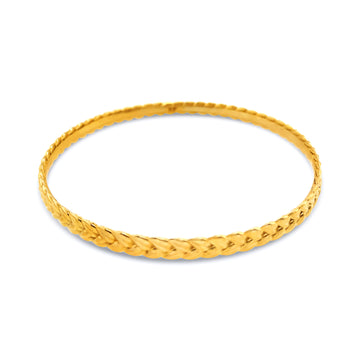 Wheat Sheaf Bangle Bracelet