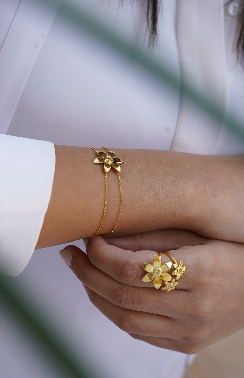 Jasmine Flower Delicate Bracelet