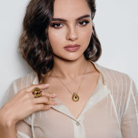 Taputi Bottle Pendant Necklace - Sterling Silver